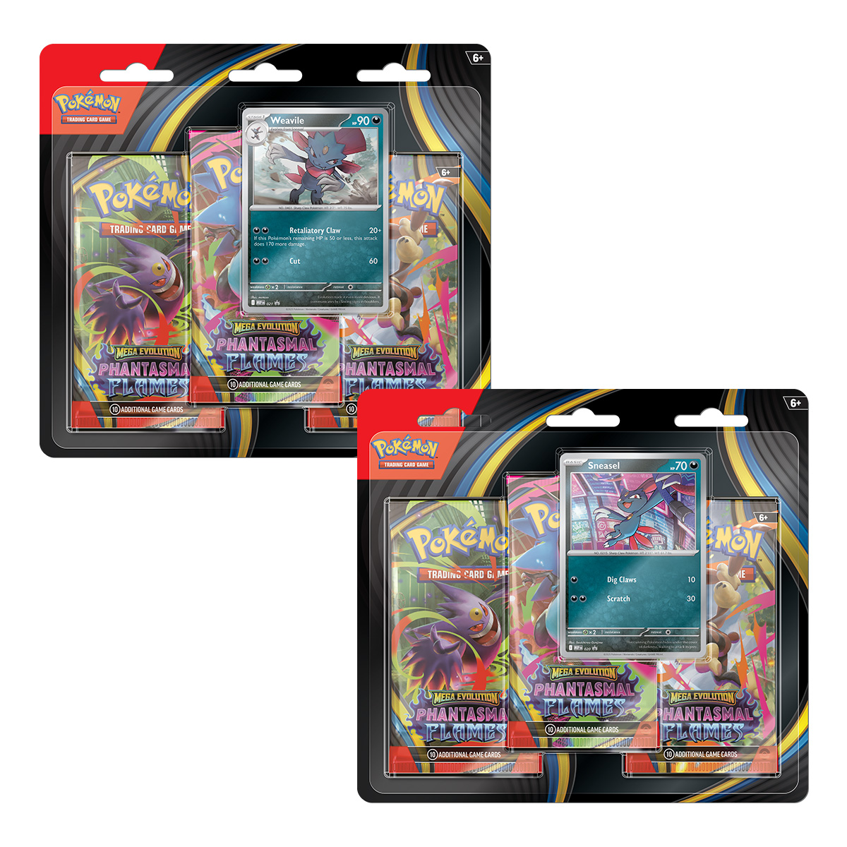3 Pack Blister Phantasmal Flames